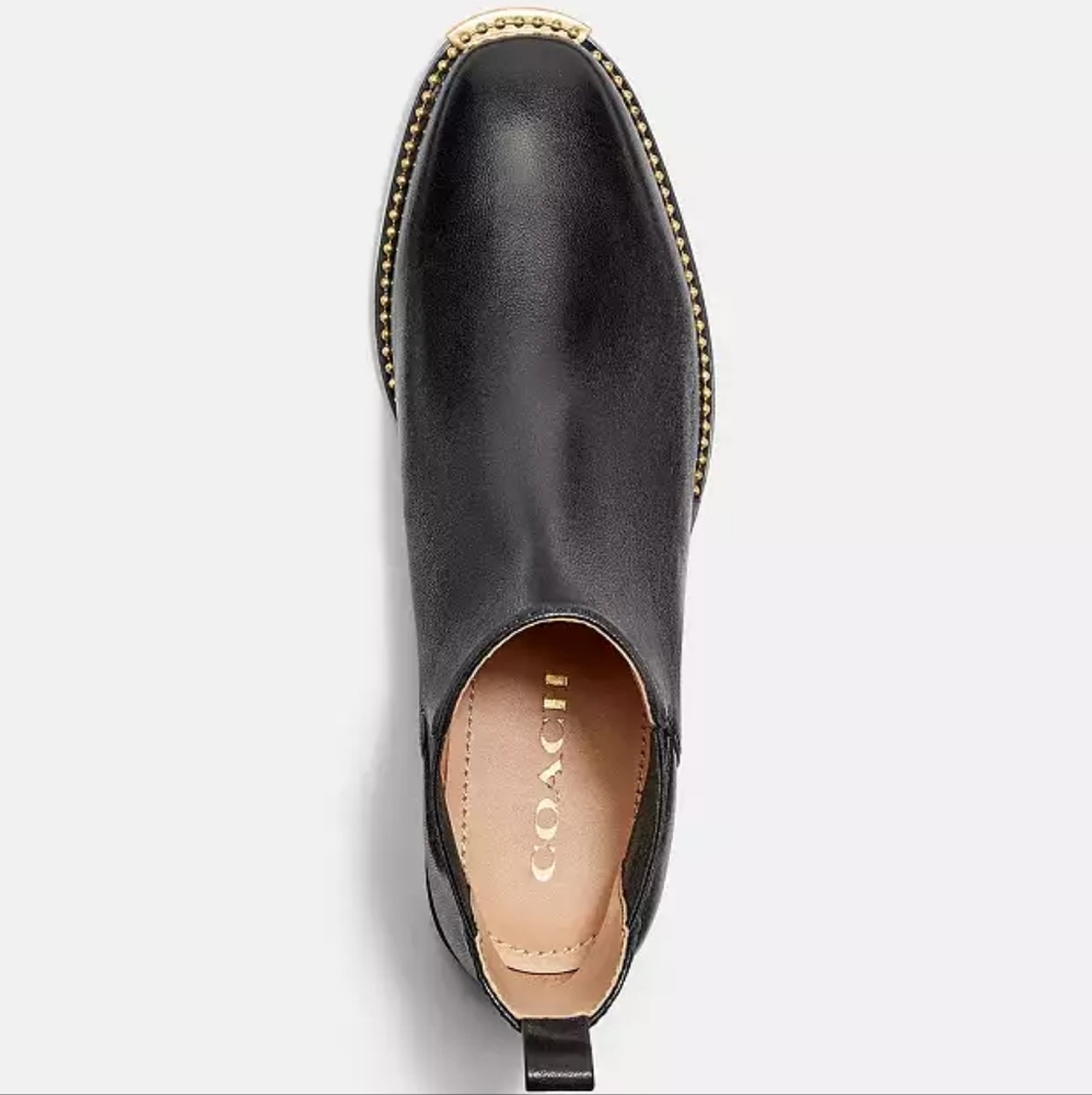 New Coach Nicole Leather Booties